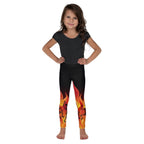 Crimson Inferno Kid's Leggings