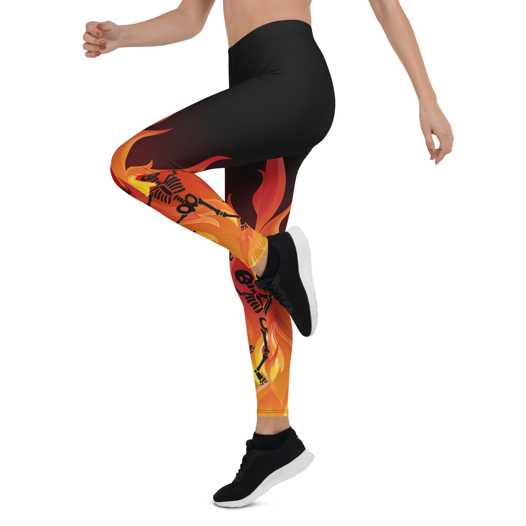 Crimson Inferno Leggings