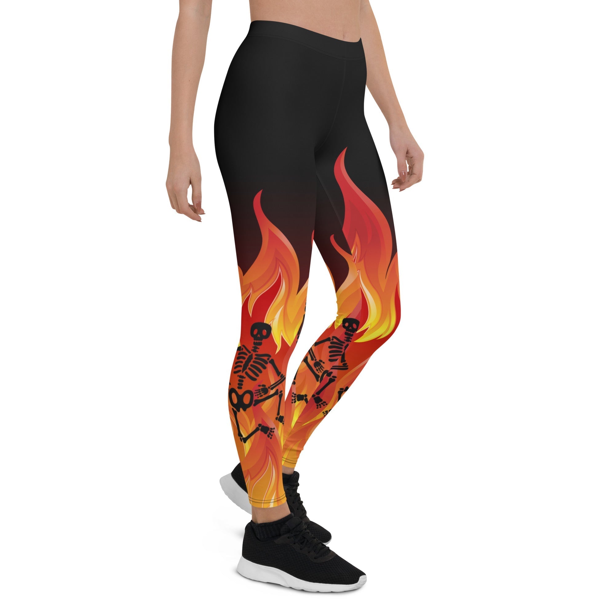 Crimson Inferno Leggings