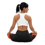Crimson Inferno Yoga Leggings