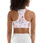 Cupcakes Sports Bra
