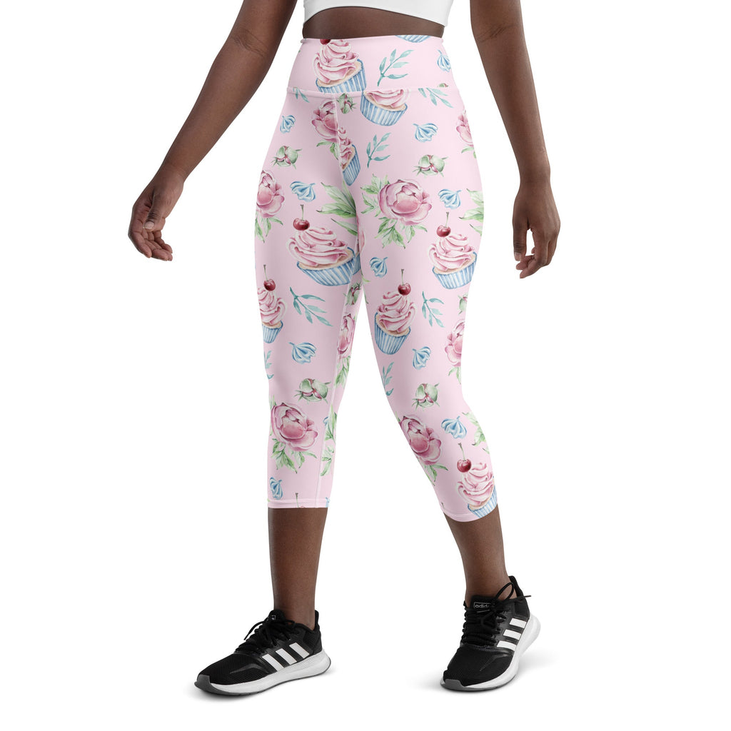Cupcakes Yoga Capris