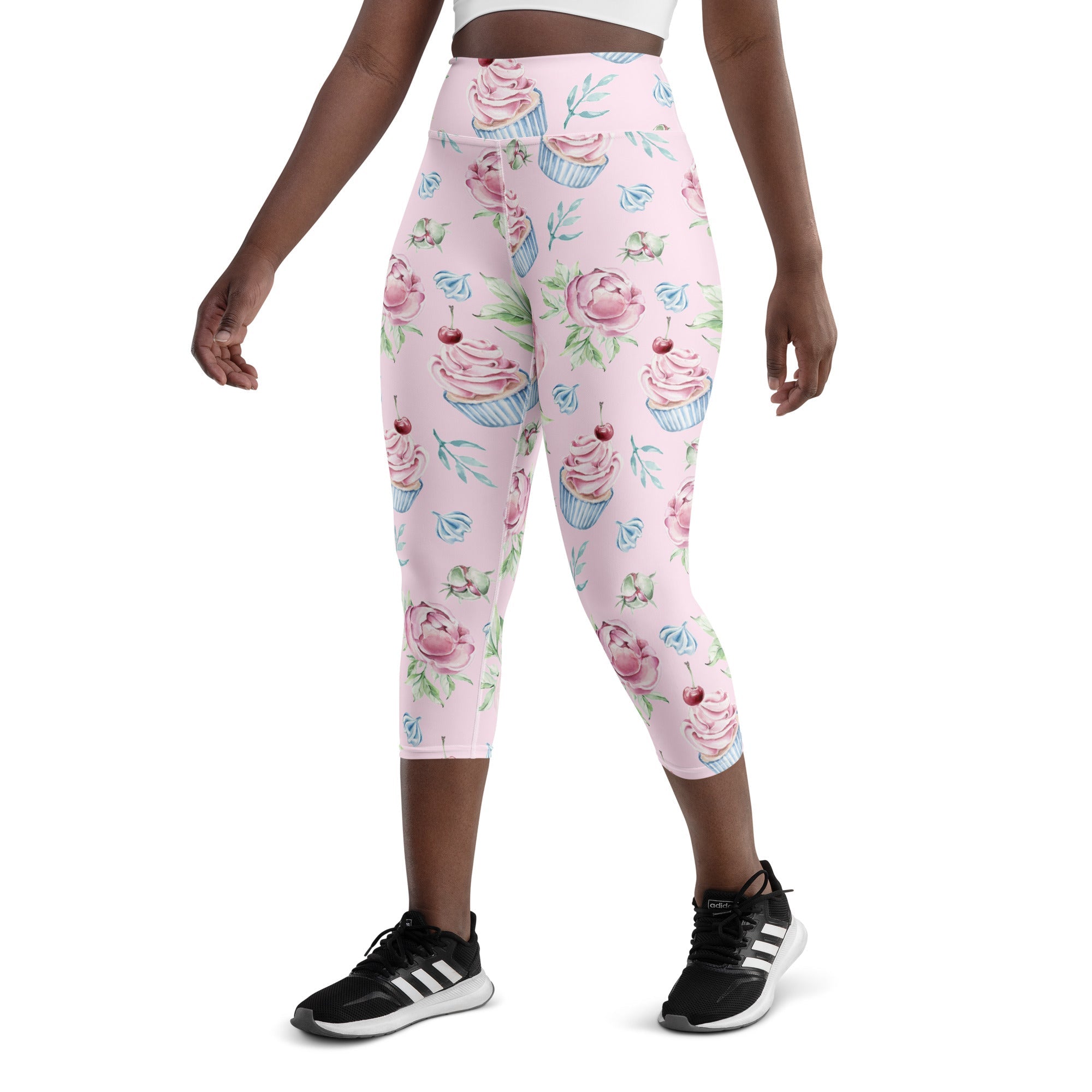 Cupcakes Yoga Capris