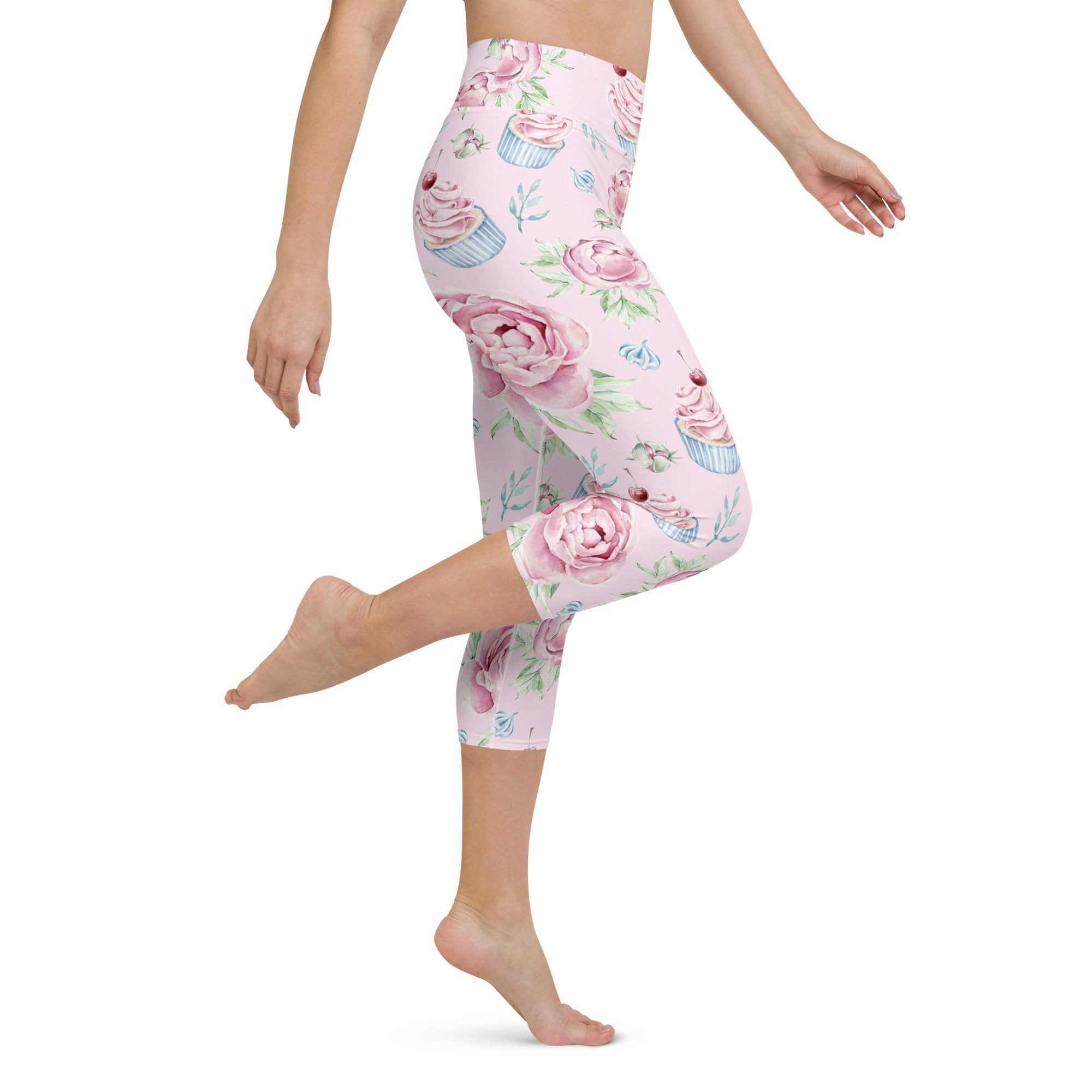 Cupcakes Yoga Capris