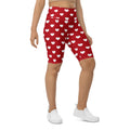Cupid's Hearts Biker Shorts