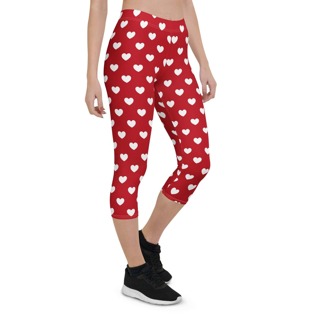 Cupid's Hearts Capris