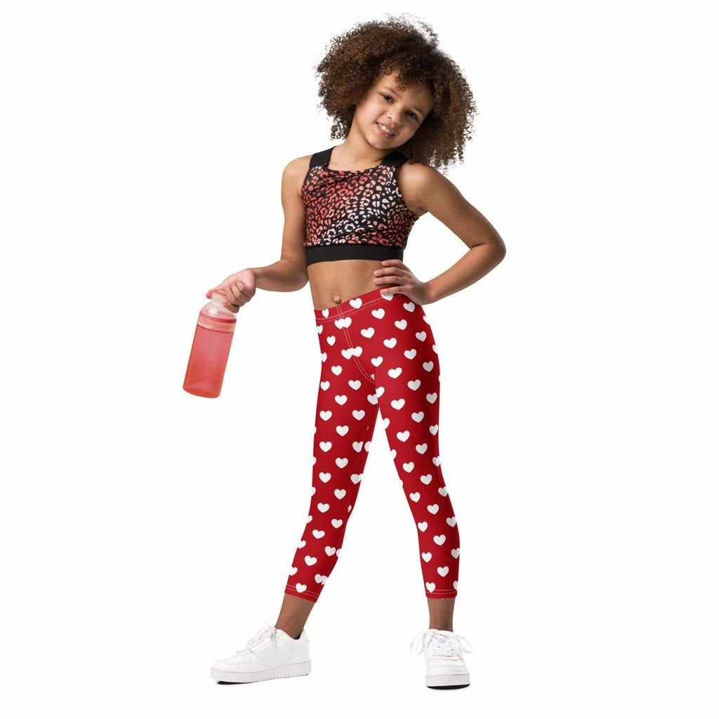 Cupid's Hearts Kid's Leggings