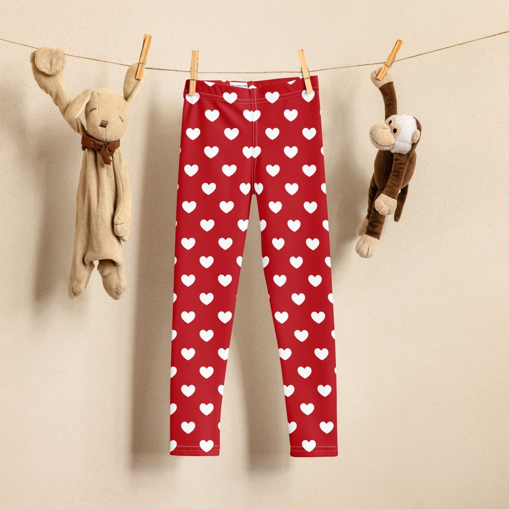 Cupid's Hearts Kid's Leggings