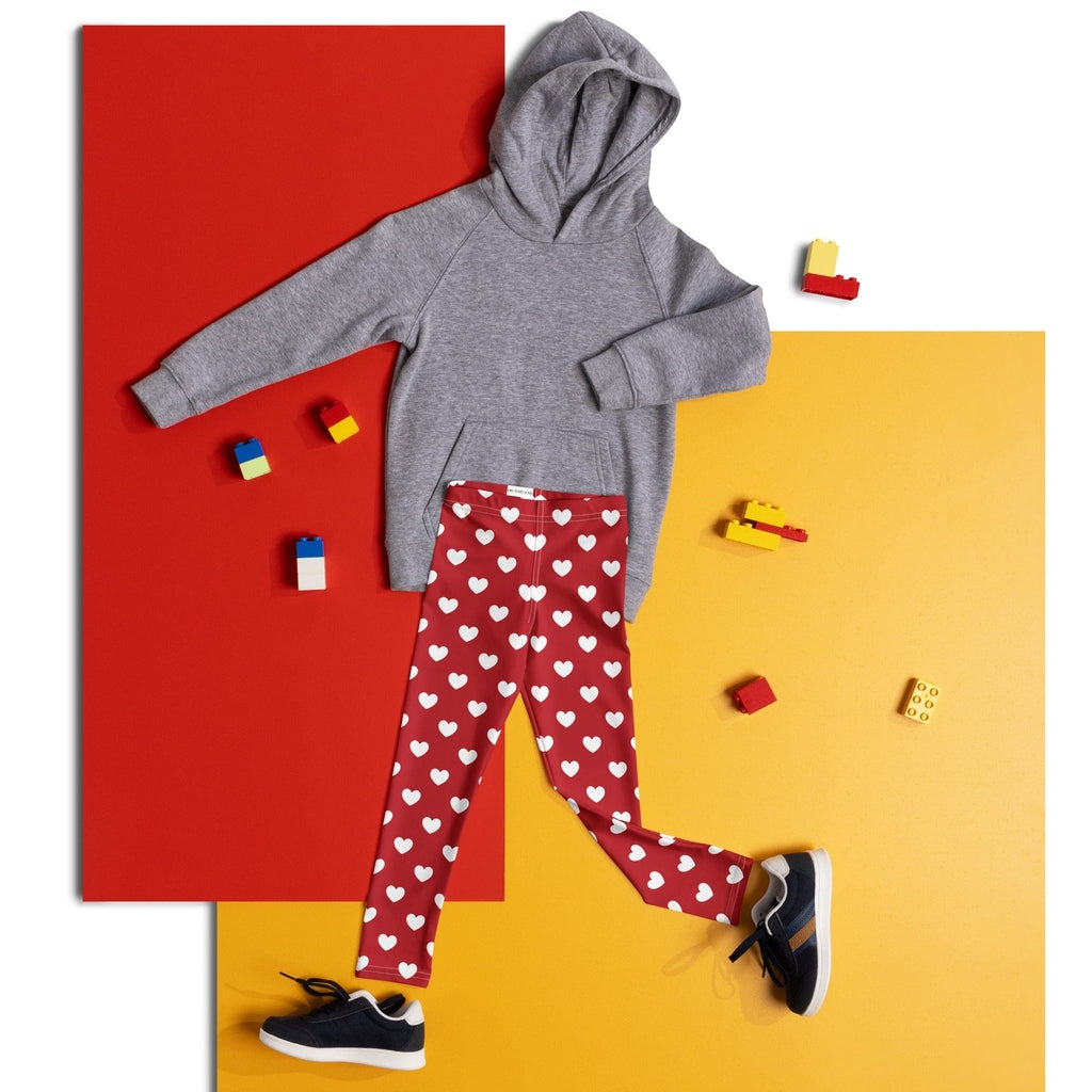 Cupid's Hearts Kid's Leggings