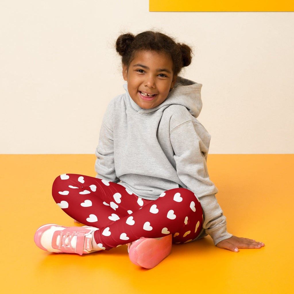 Cupid's Hearts Kid's Leggings