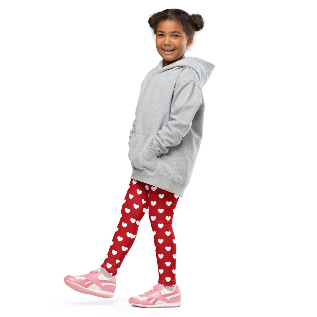 Cupid's Hearts Kid's Leggings