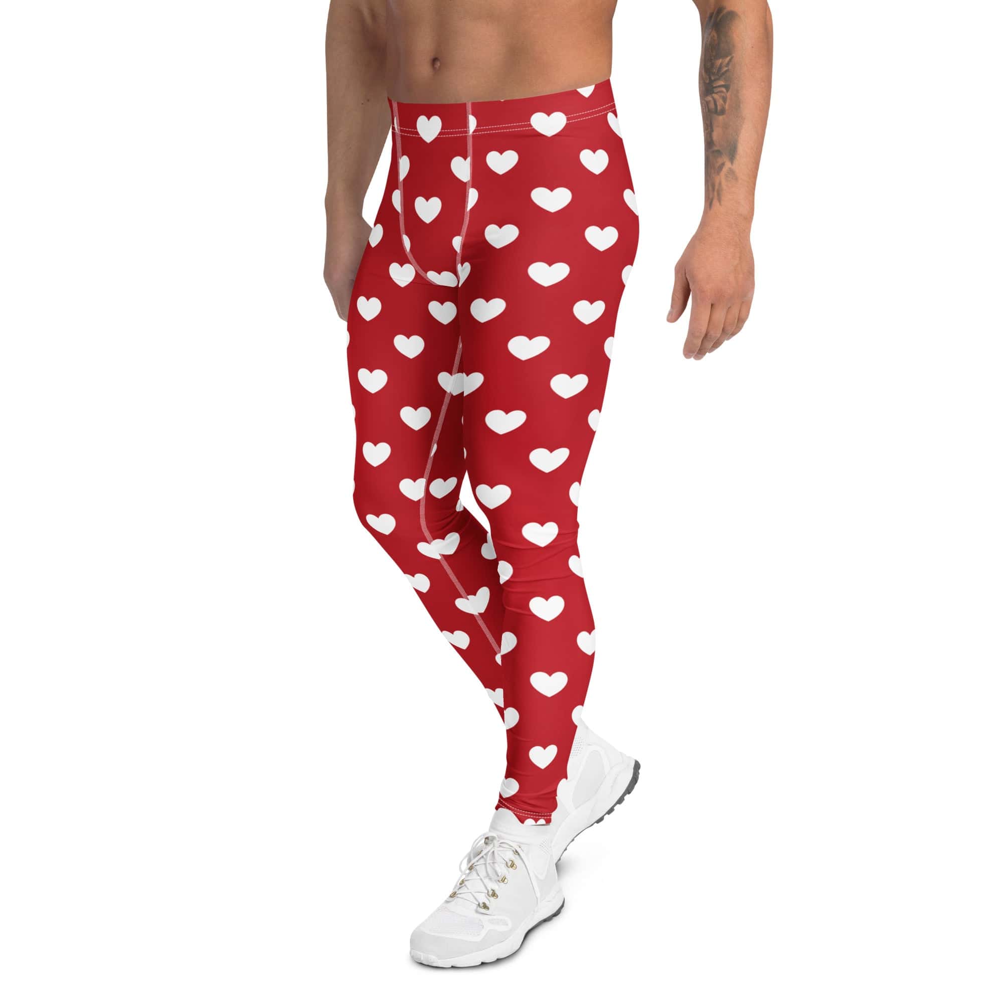 Cupid's Hearts Men's Leggings