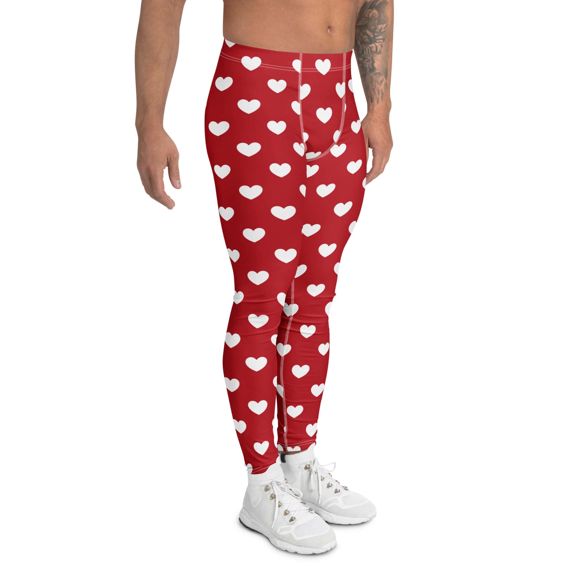 Cupid's Hearts Men's Leggings