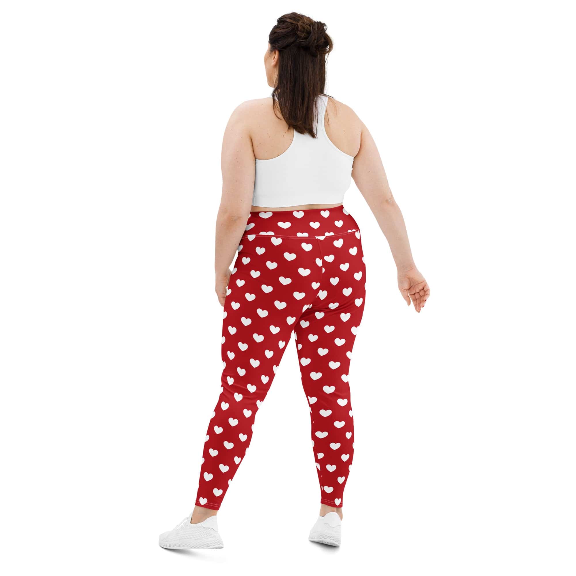 Cupid's Hearts Plus Size Leggings