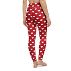 Cupid's Hearts Yoga Leggings