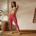 Cupid's Hearts Yoga Leggings