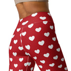 Cupid's Hearts Yoga Leggings