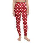 Cupid's Hearts Yoga Leggings