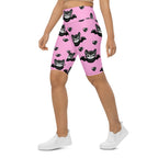 Cute Bats Biker Shorts