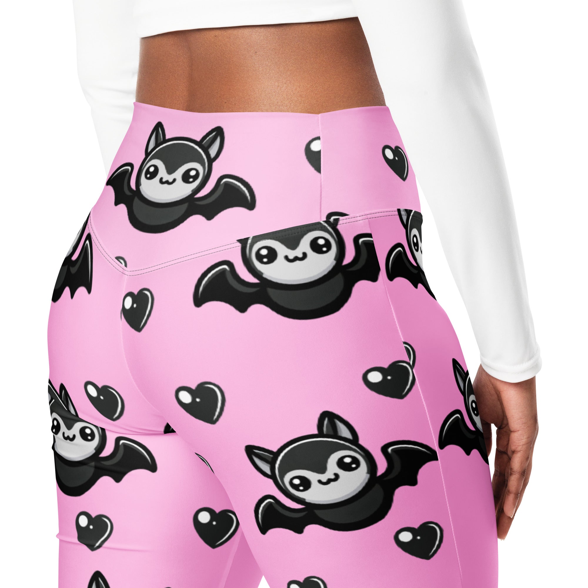 Cute Bats Flare Leggings