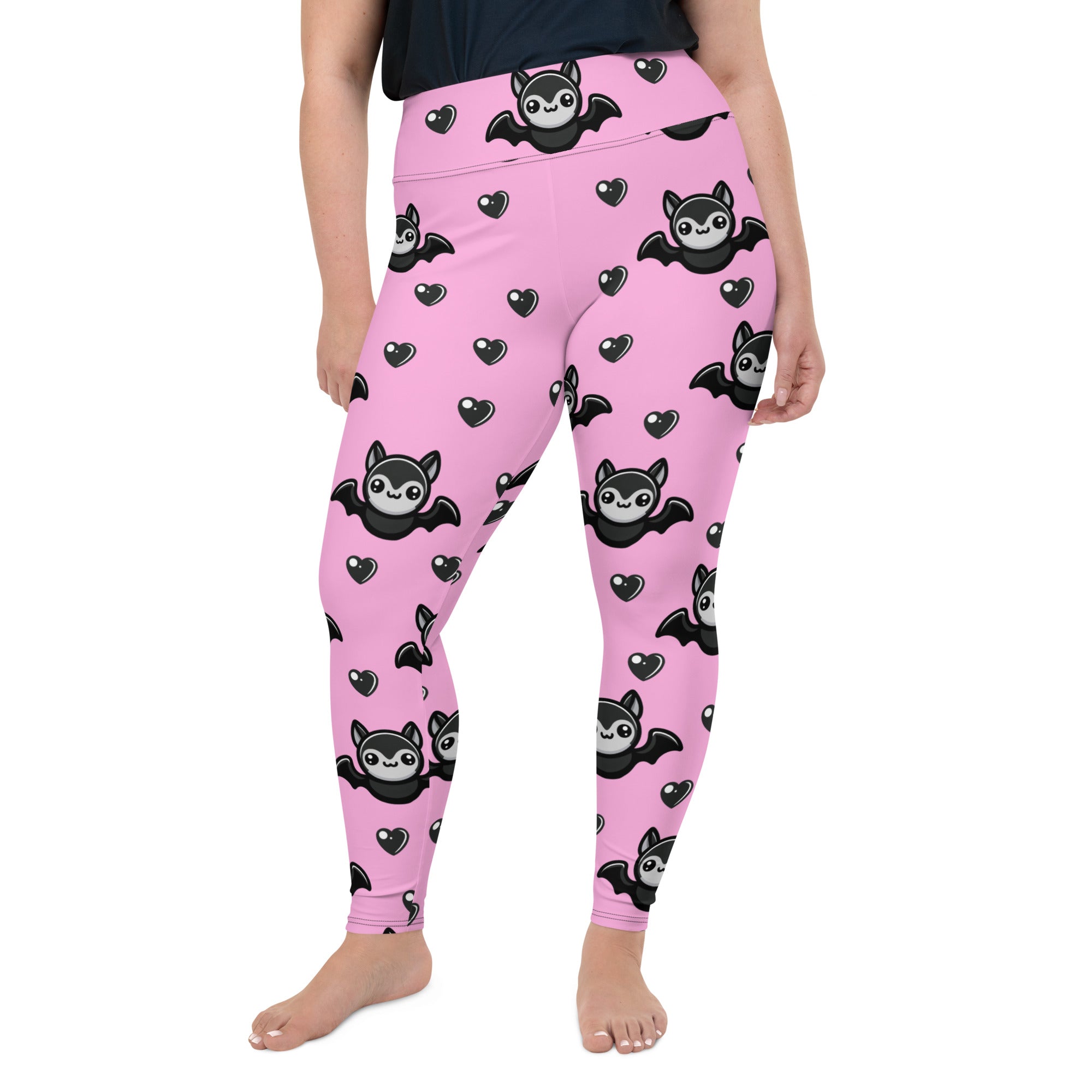 Cute Bats Plus Size Leggings