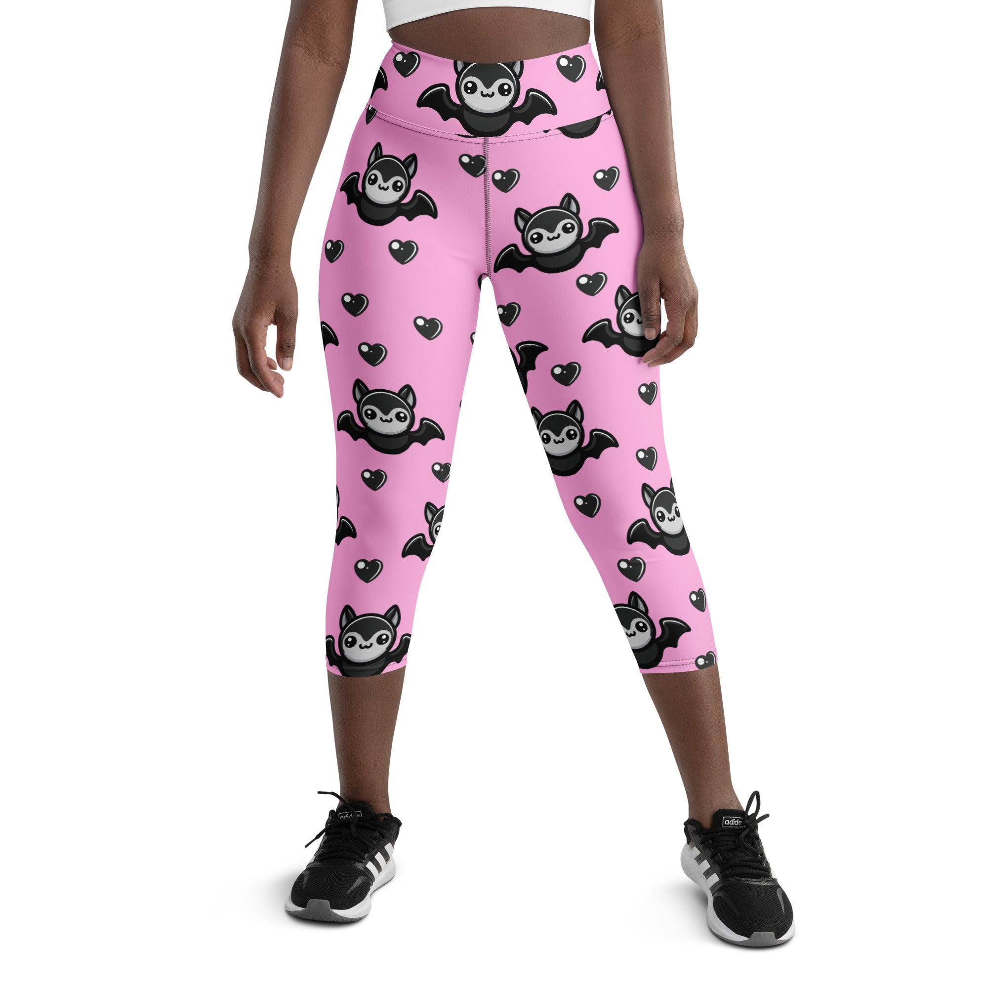 Cute Bats Yoga Capris