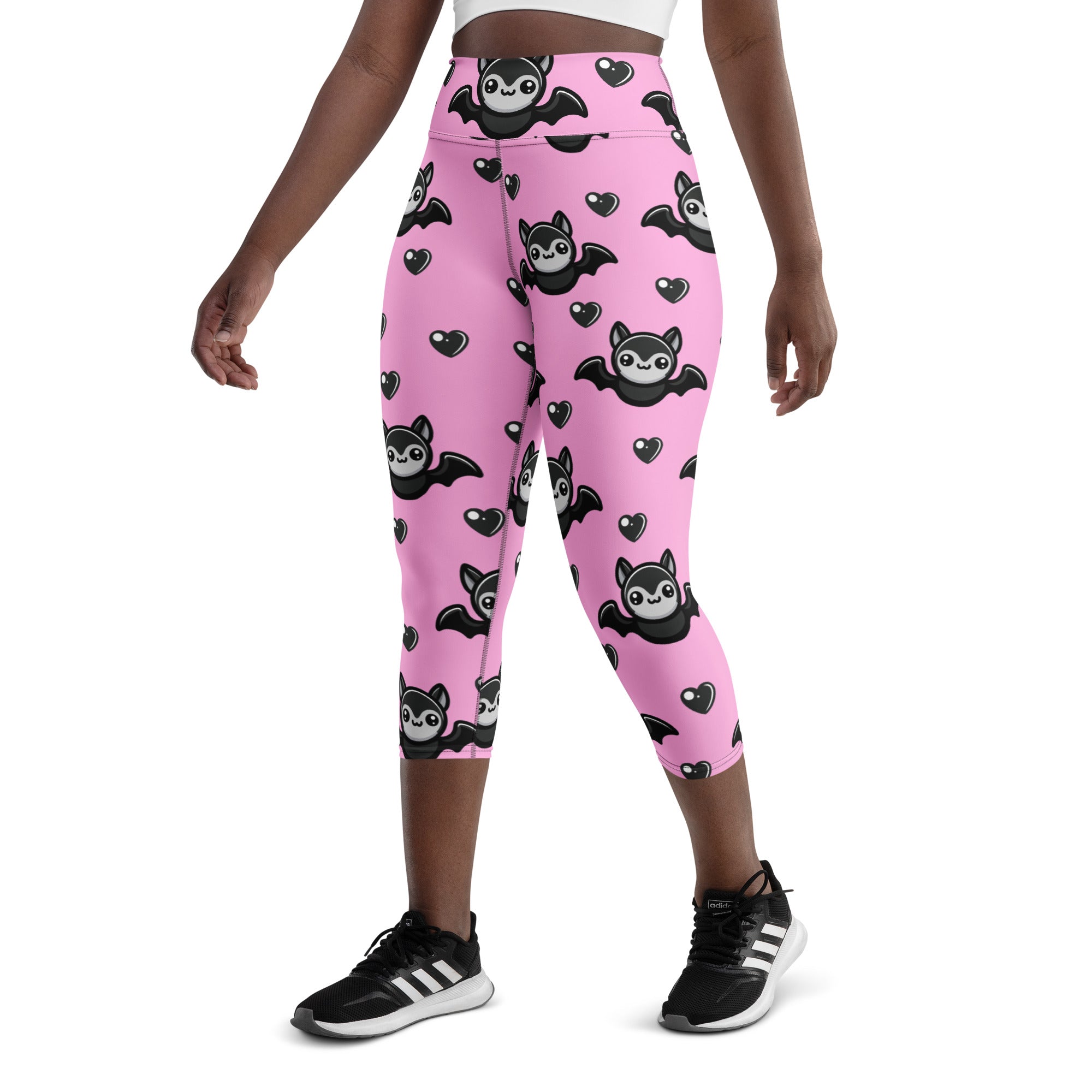 Cute Bats Yoga Capris