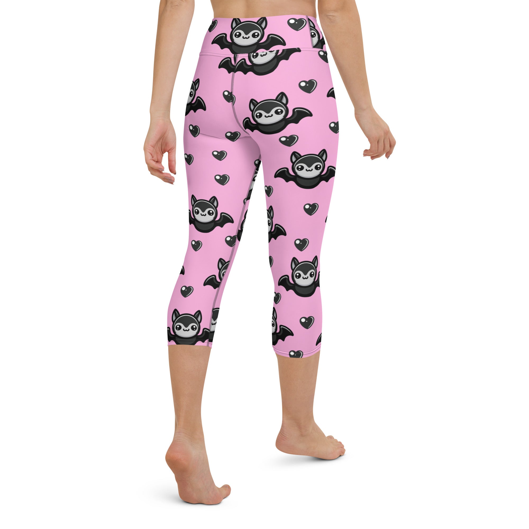 Cute Bats Yoga Capris