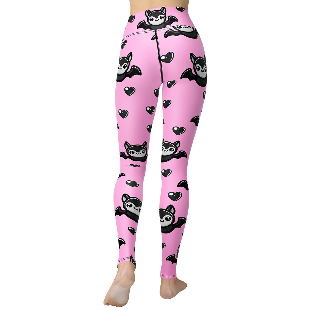 Cute Bats Yoga Leggings