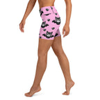 Cute Bats Yoga Shorts