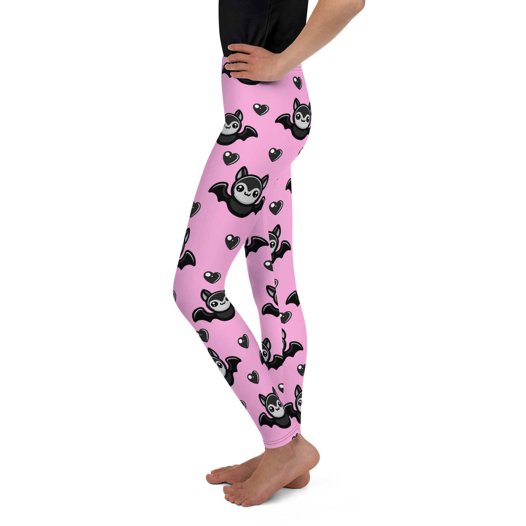 Cute Bats Youth Leggings