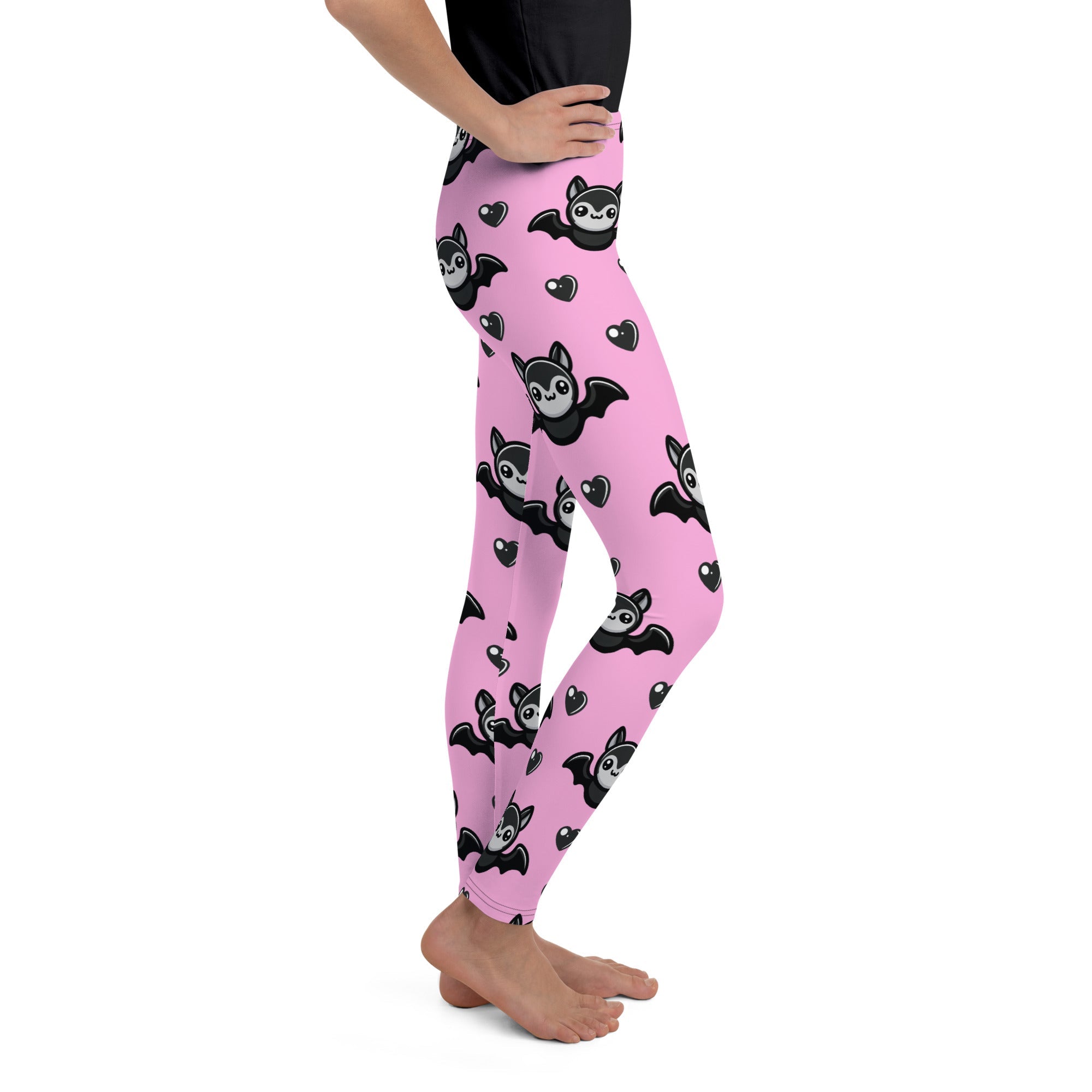 Cute Bats Youth Leggings