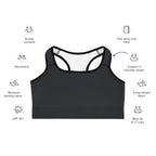 Cute Bow Sports Bra