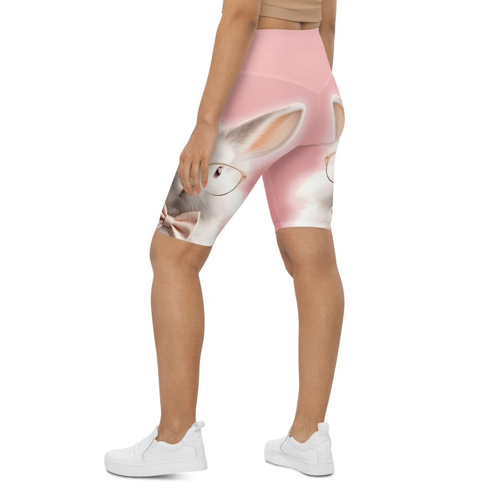 Cute Bunny Biker Shorts