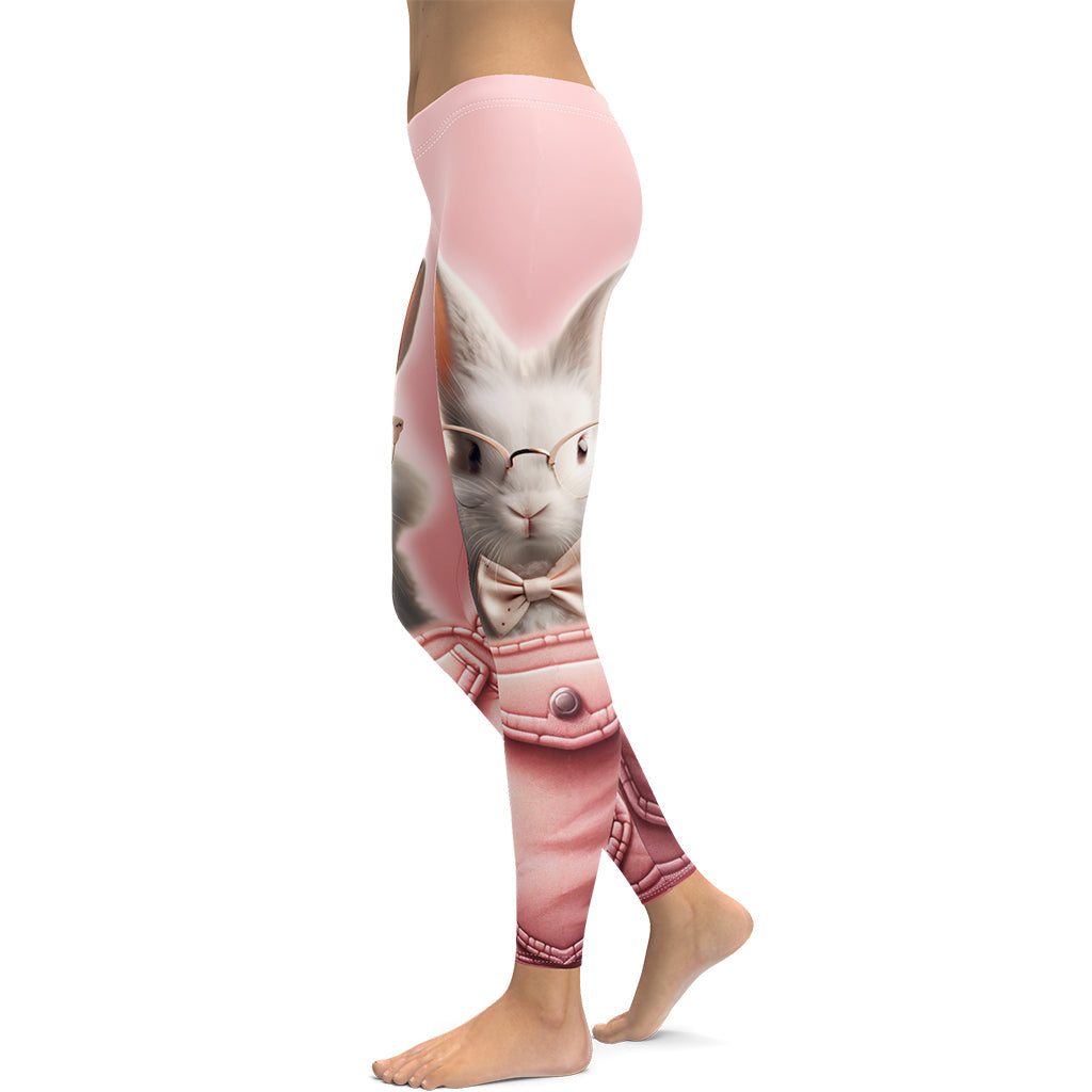 UoCefik Easter Leggings for Women Print Easter Eggs Bunny Rabbit Workout  Yoga Pant Graphic Tummy Control High Waisted Tights Cute Leggings Light  pink XXL 