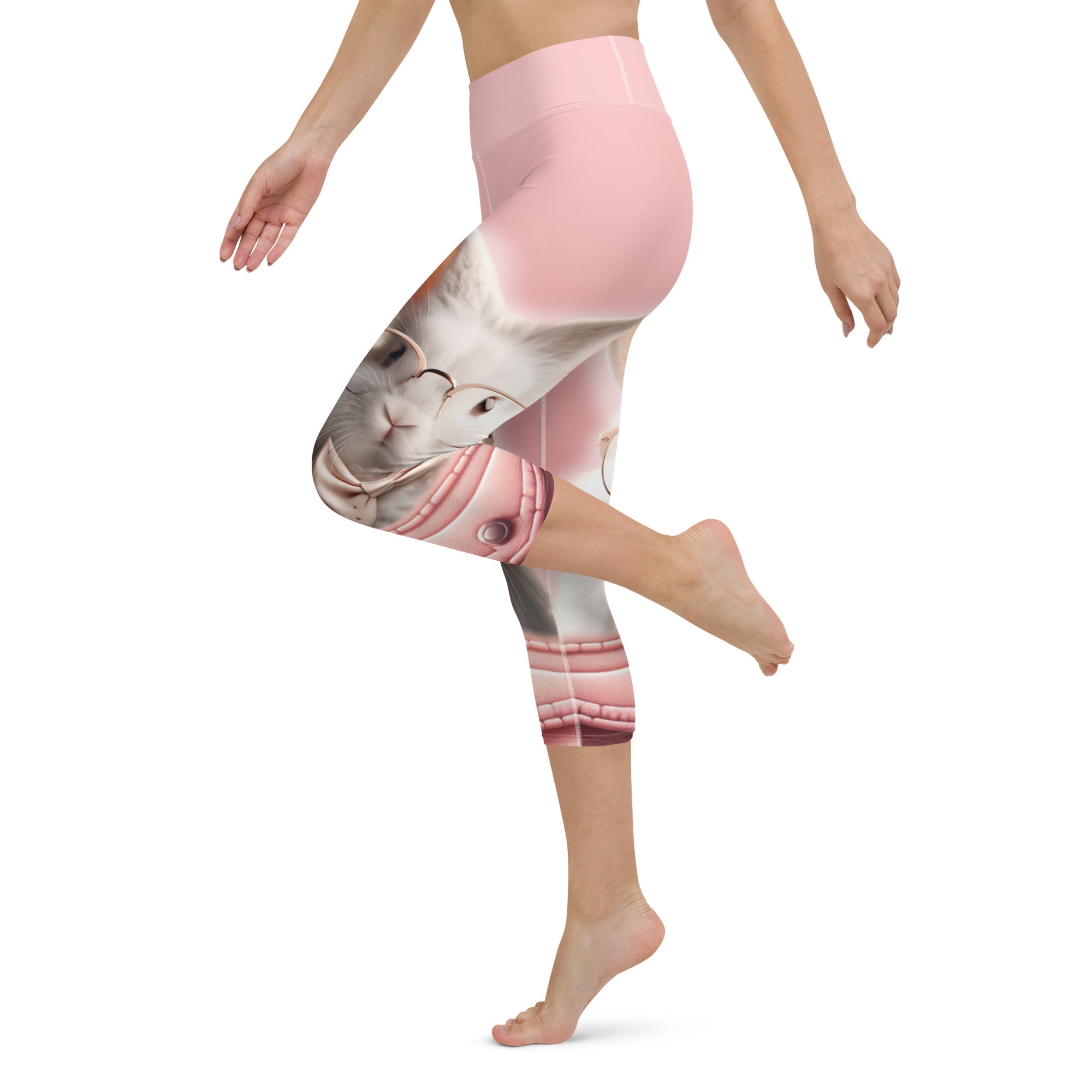 Cute Bunny Yoga Capris