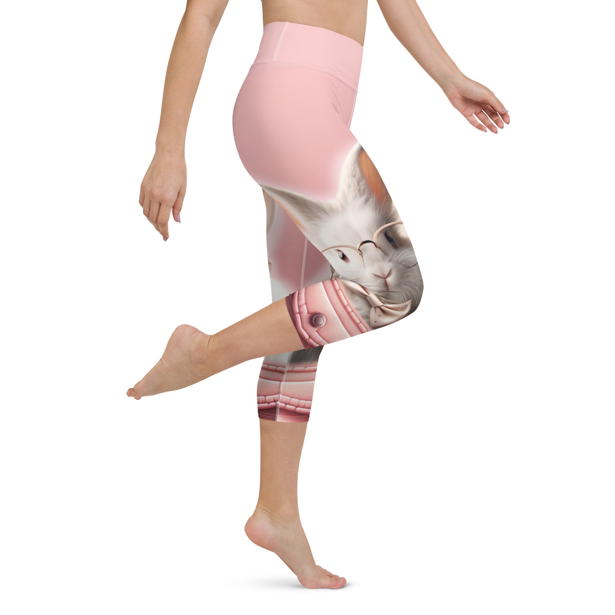 Cute Bunny Yoga Capris