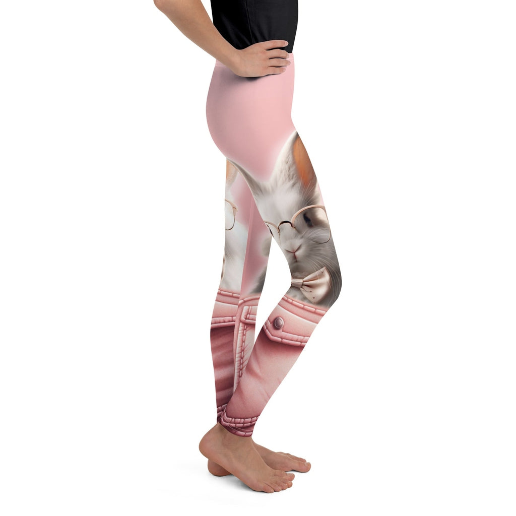 Cute Bunny Youth Leggings