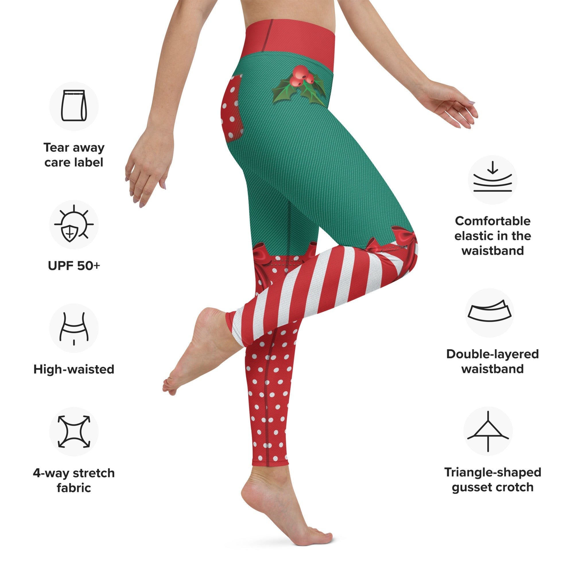 Cute Christmas Yoga Leggings