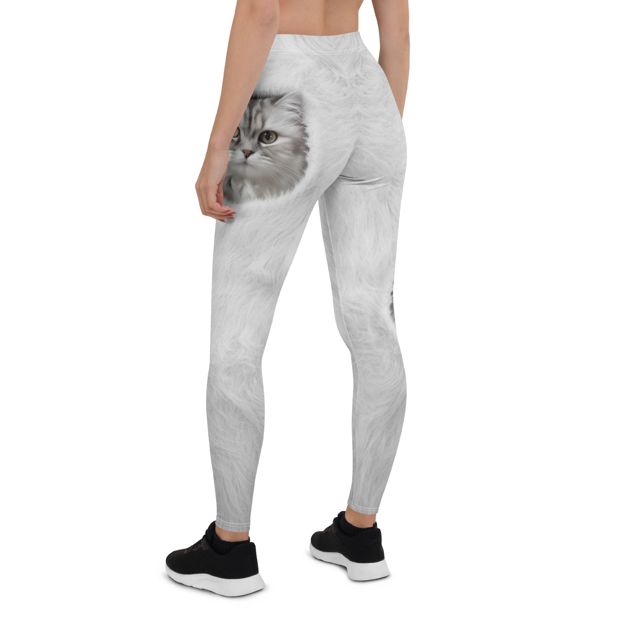 Cute Cats Cat Leggings Yoga Pants, Leggings for Women, Activewear Workout  Gym Running, Pattern Leggings, Cool Gift 