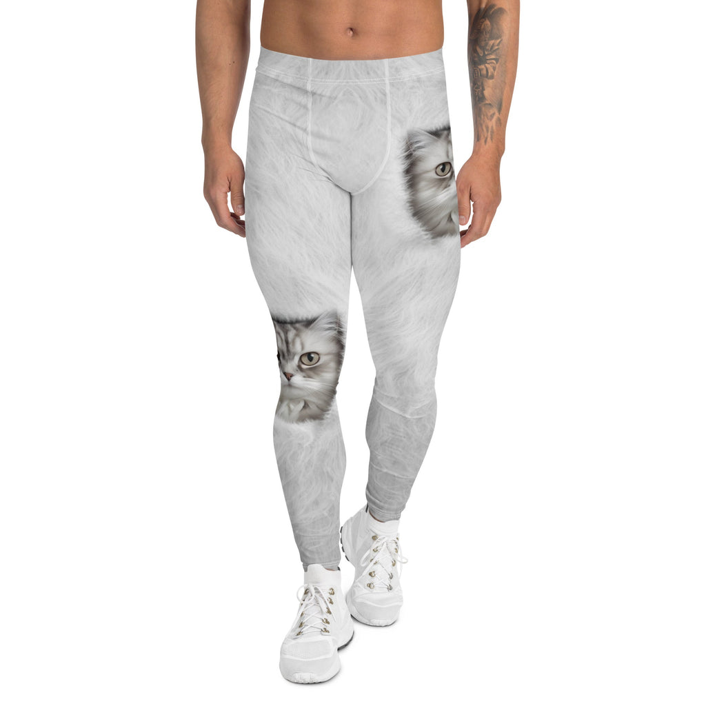 Cute Cozy Cat Men's Leggings