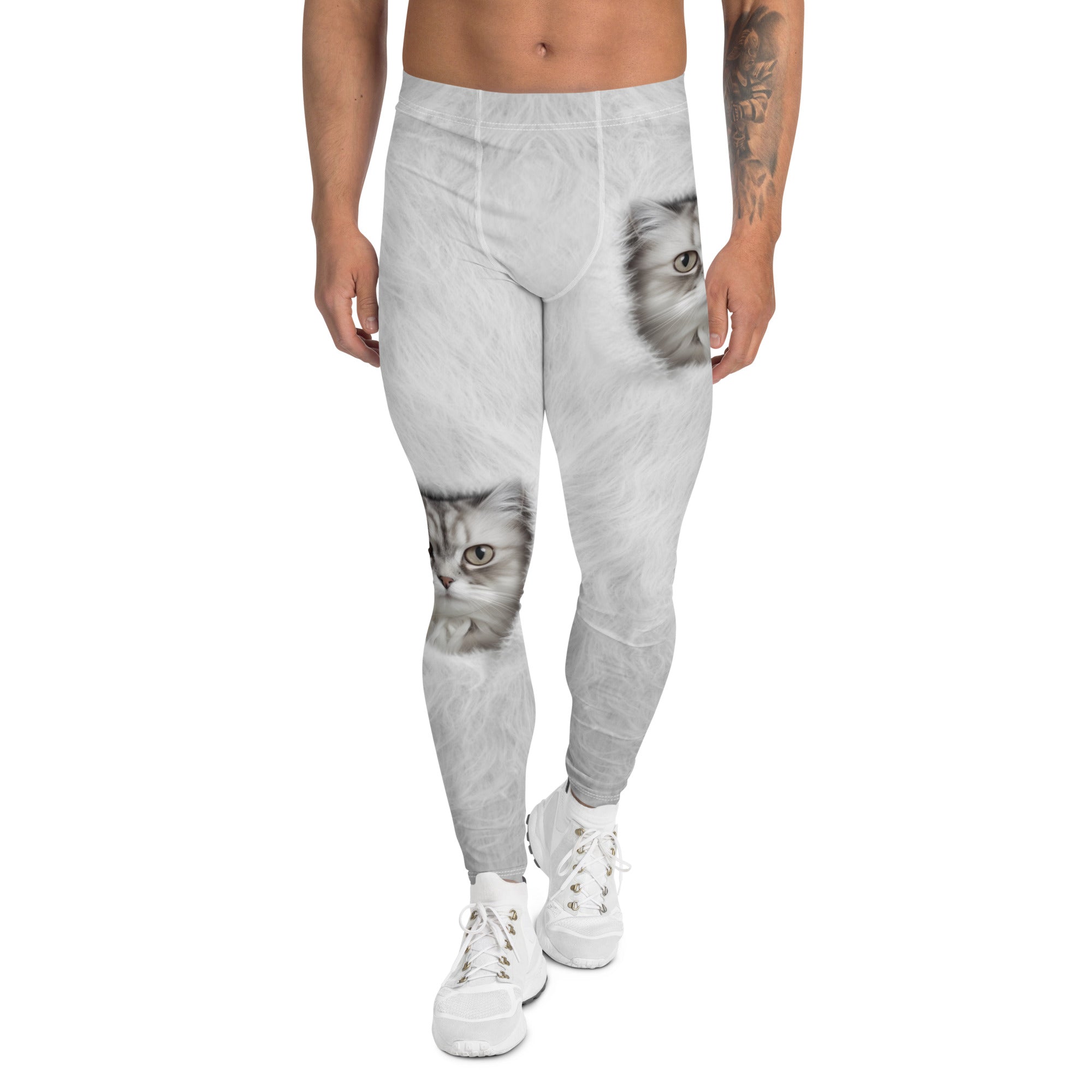 Cute Cozy Cat Men's Leggings
