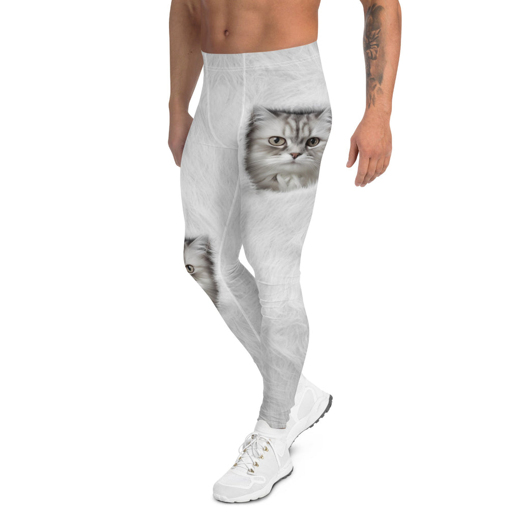 Cute Cozy Cat Men's Leggings