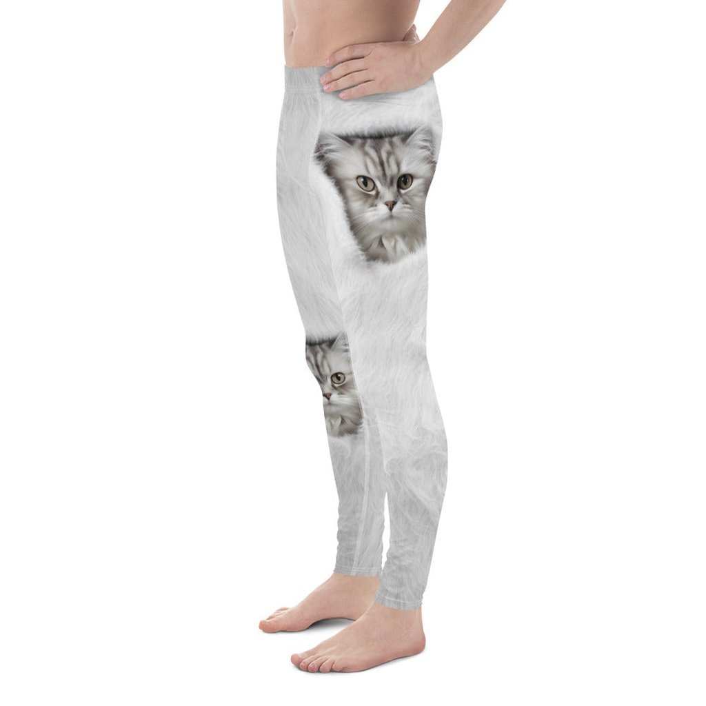 Cute Cozy Cat Men's Leggings