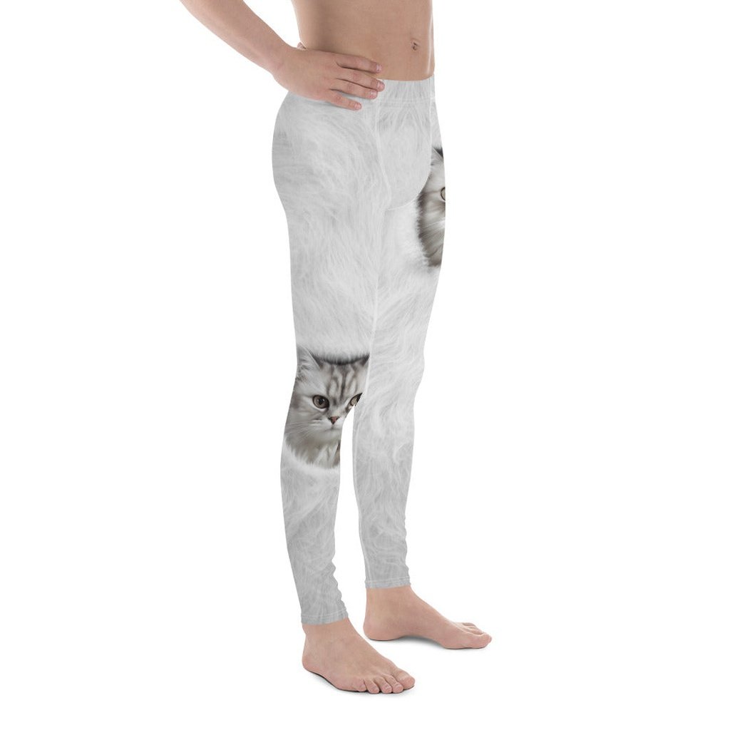 Cute Cozy Cat Men's Leggings