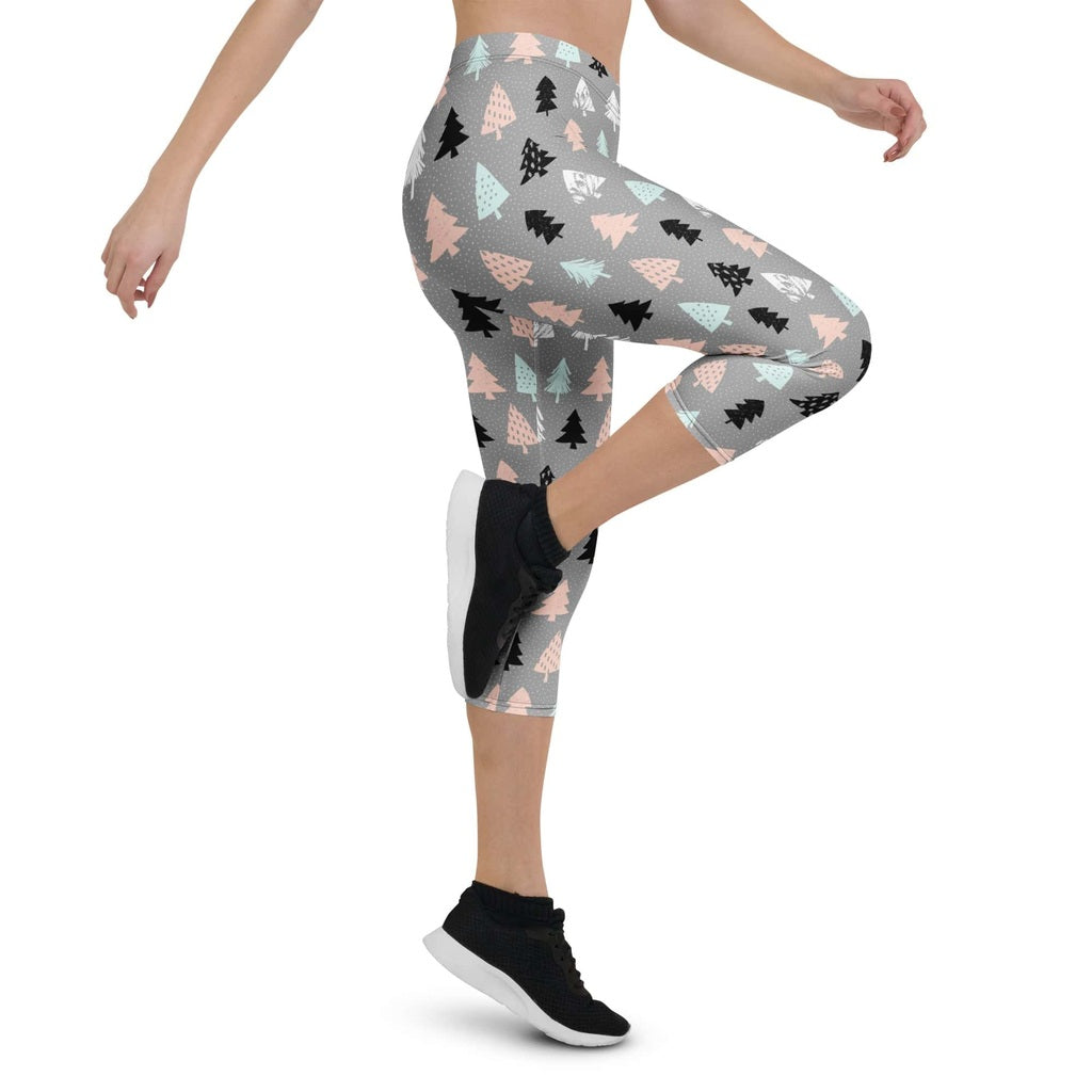 Cute Minimalistic Christmas Capris