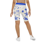 Cute Nautical Biker Shorts