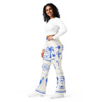 Cute Nautical Flare Leggings