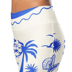 Cute Nautical Flare Leggings