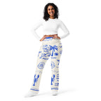 Cute Nautical Flare Leggings